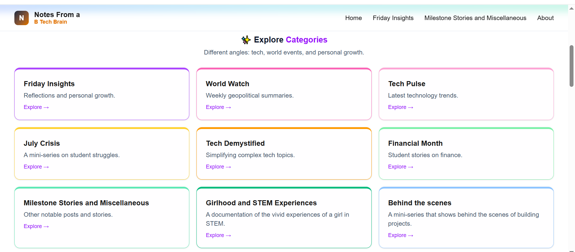 Newsletter feature screenshot